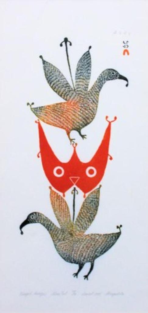 Ikayukta Tunnillie (1911-1980) - Winged Images, 1975
