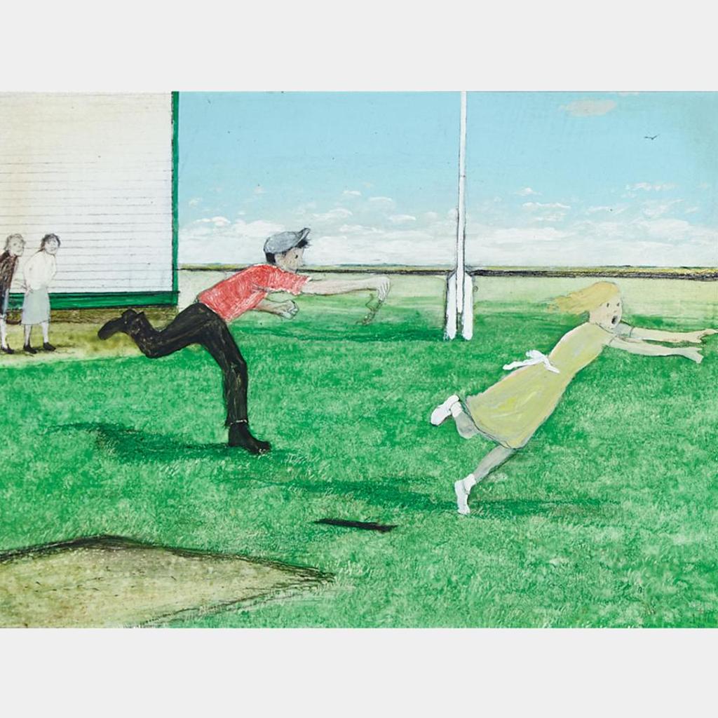 William Kurelek (1927-1977) - The School Frog