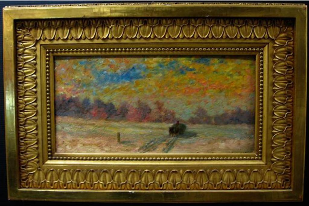 Sir William Cornelius Van Horne (1843-1915) - Oil On  Canvas Board; Signed And Titled To Label Verso (Inventory Number V.H. 773)