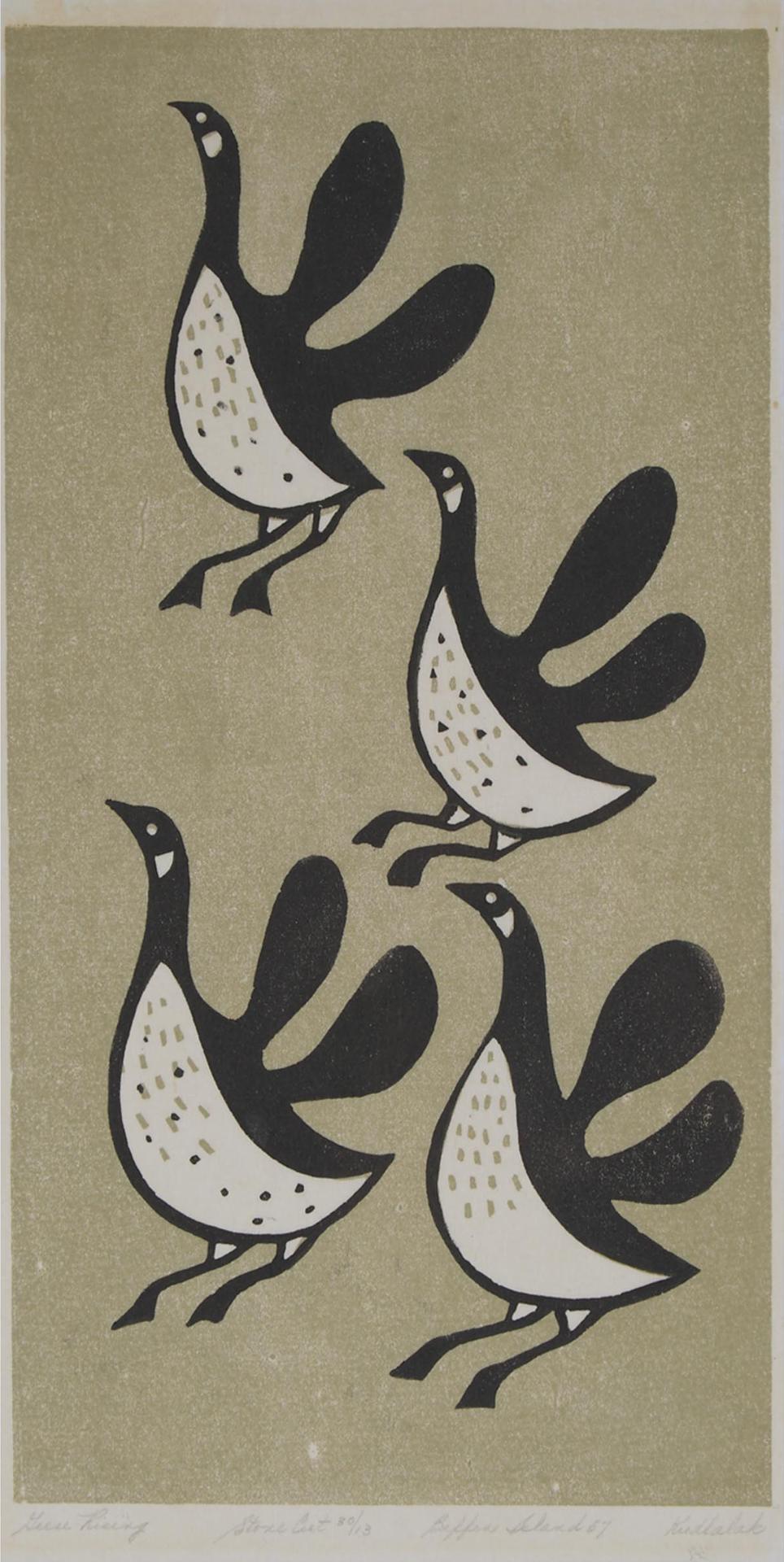 Kudlalak (1940) - Geese Rising
