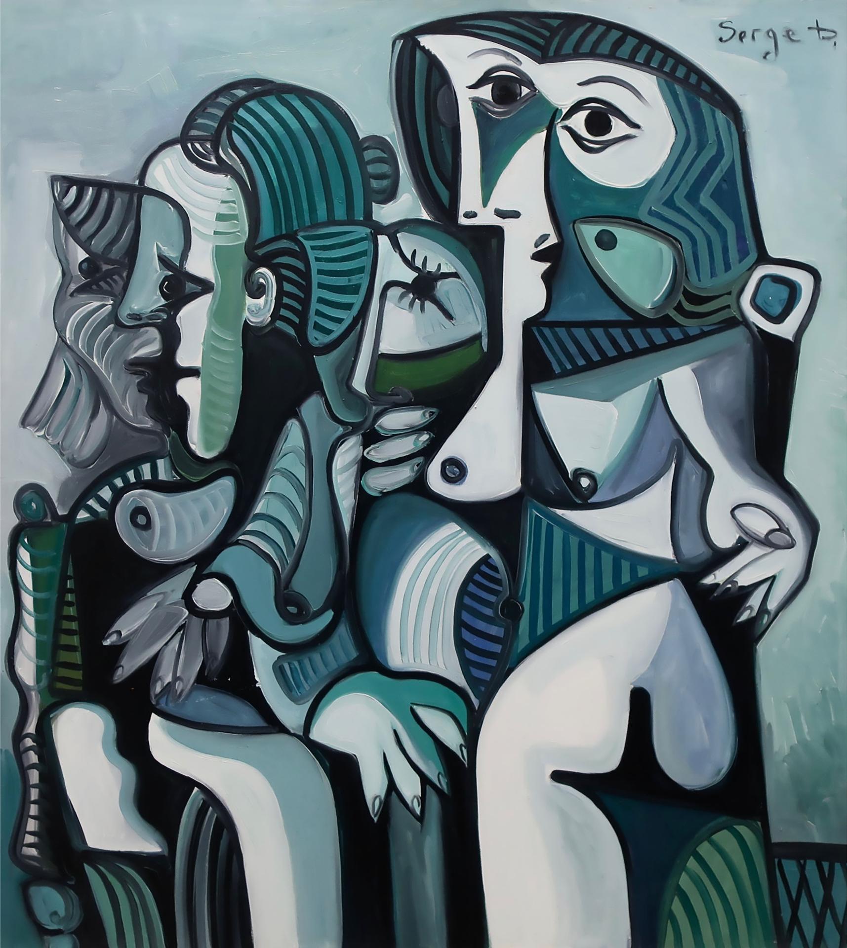 Serge Deherian (1955) - Untitled (Nudes)