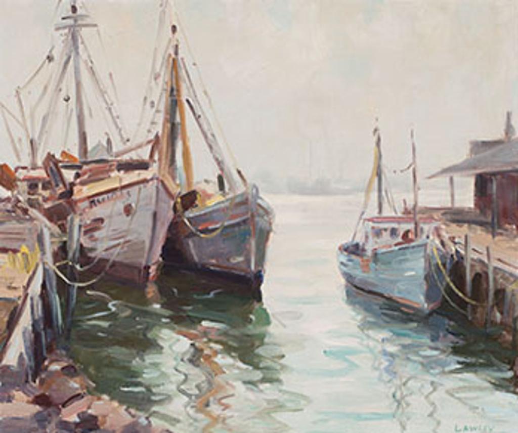 John Douglas Lawley (1906-1971) - The Raymond and The Saint Joseph, Gloucester, Mass.