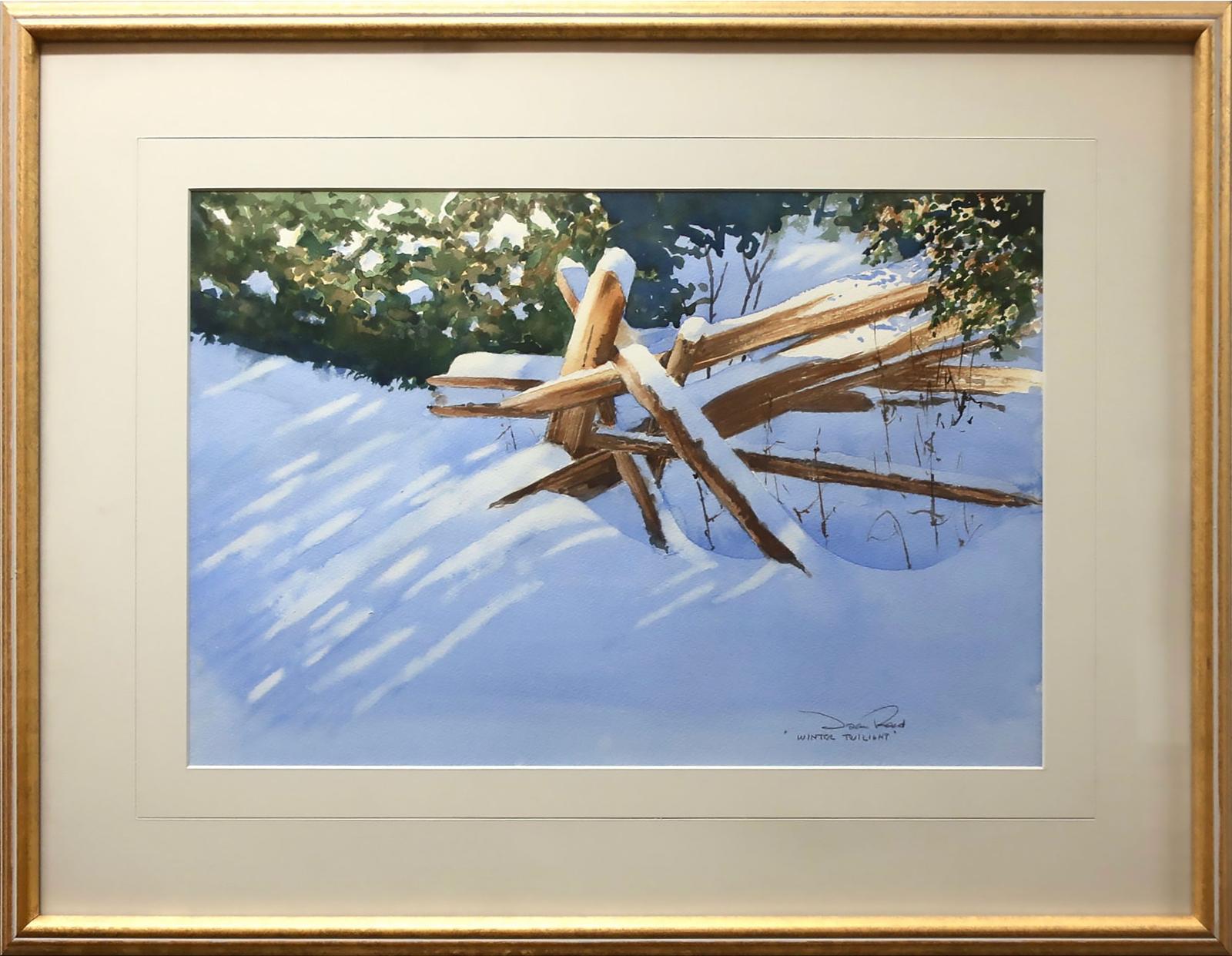 Jack Henry Reid (1925-2009) - Winter Twilight