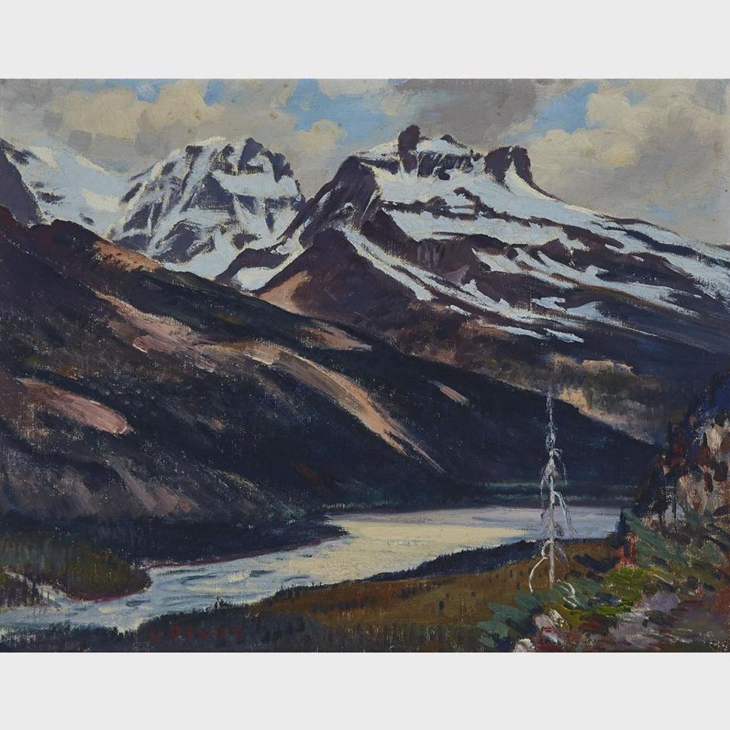 Robert Wakeham Pilot (1898-1967) - The Sunwapta Glen, Columbia Ice Fields