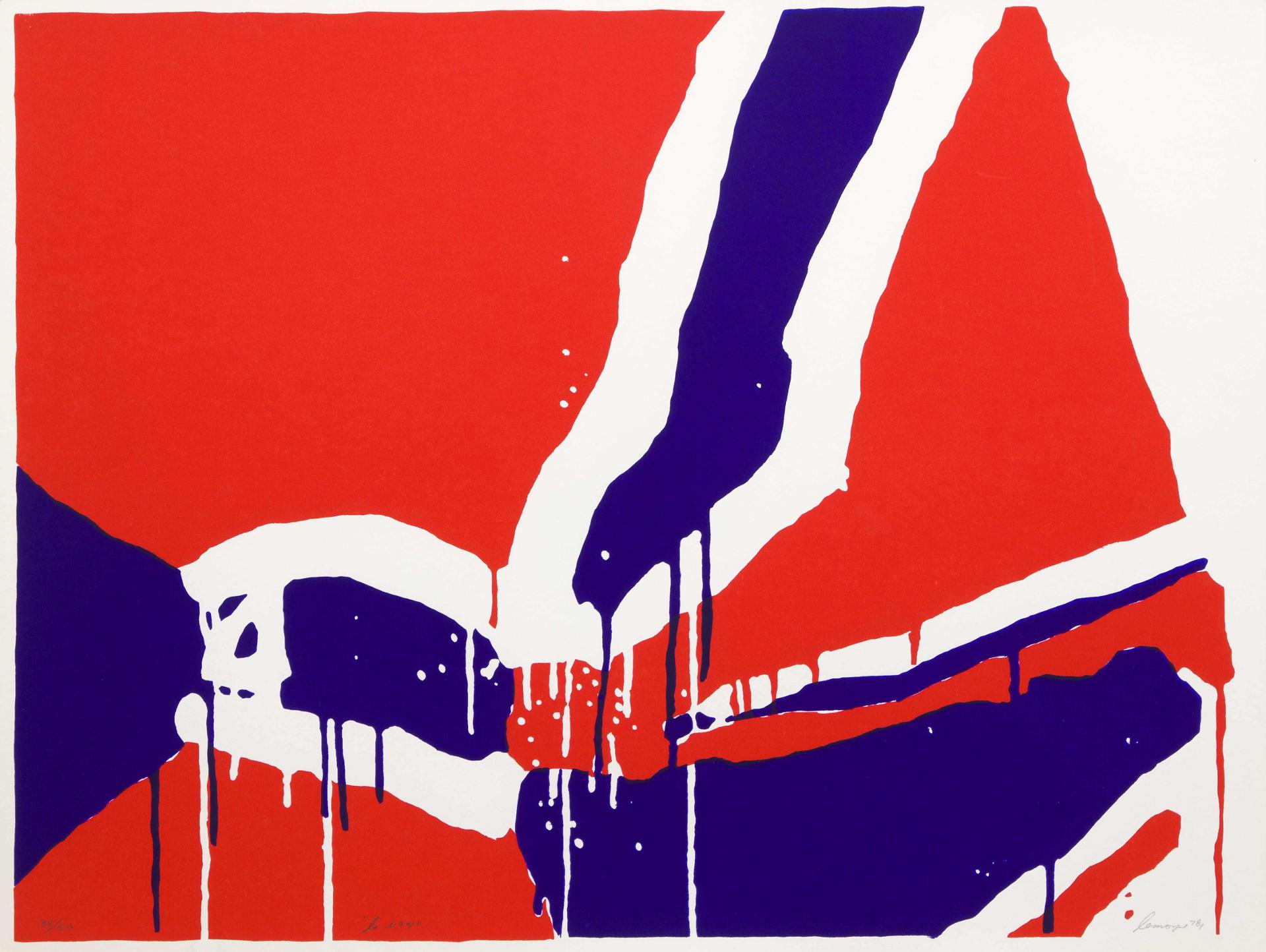 Serge Lemoyne (1941-1998) - Le nº 4, 1978