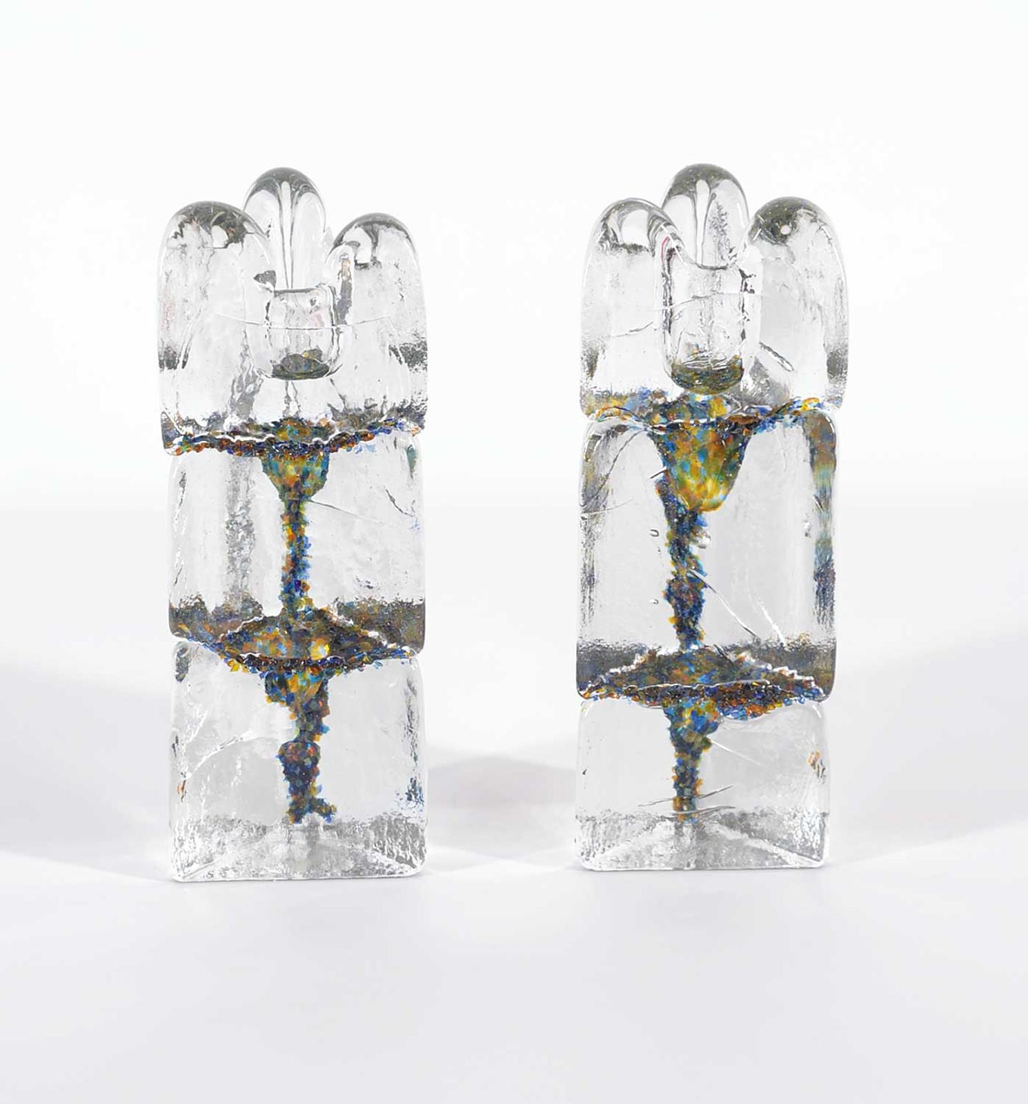 John Thorn - Pair of Candlestick Holders
