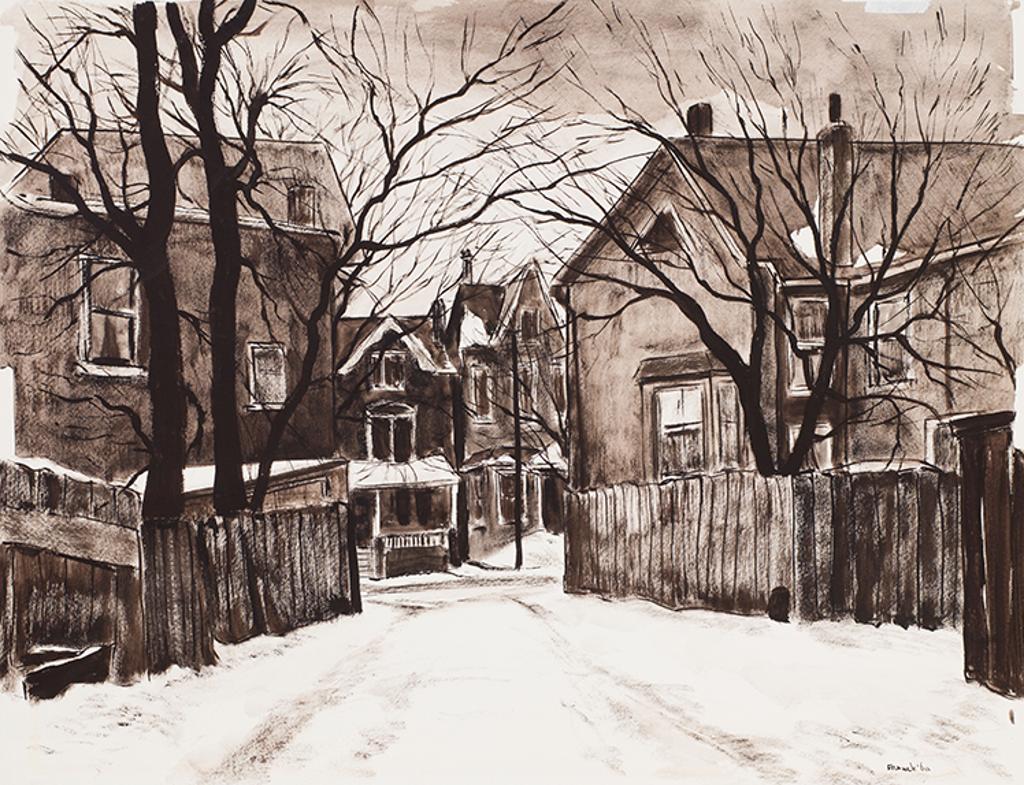 Albert Jacques Franck (1899-1973) - Lane off Parliament Street