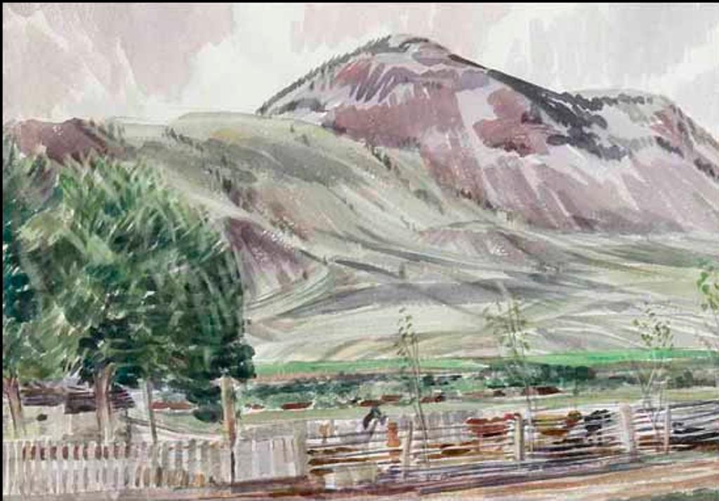 John Ensor (1905-1995) - Kamloops Dairy Paddock (02749/2013-1428)