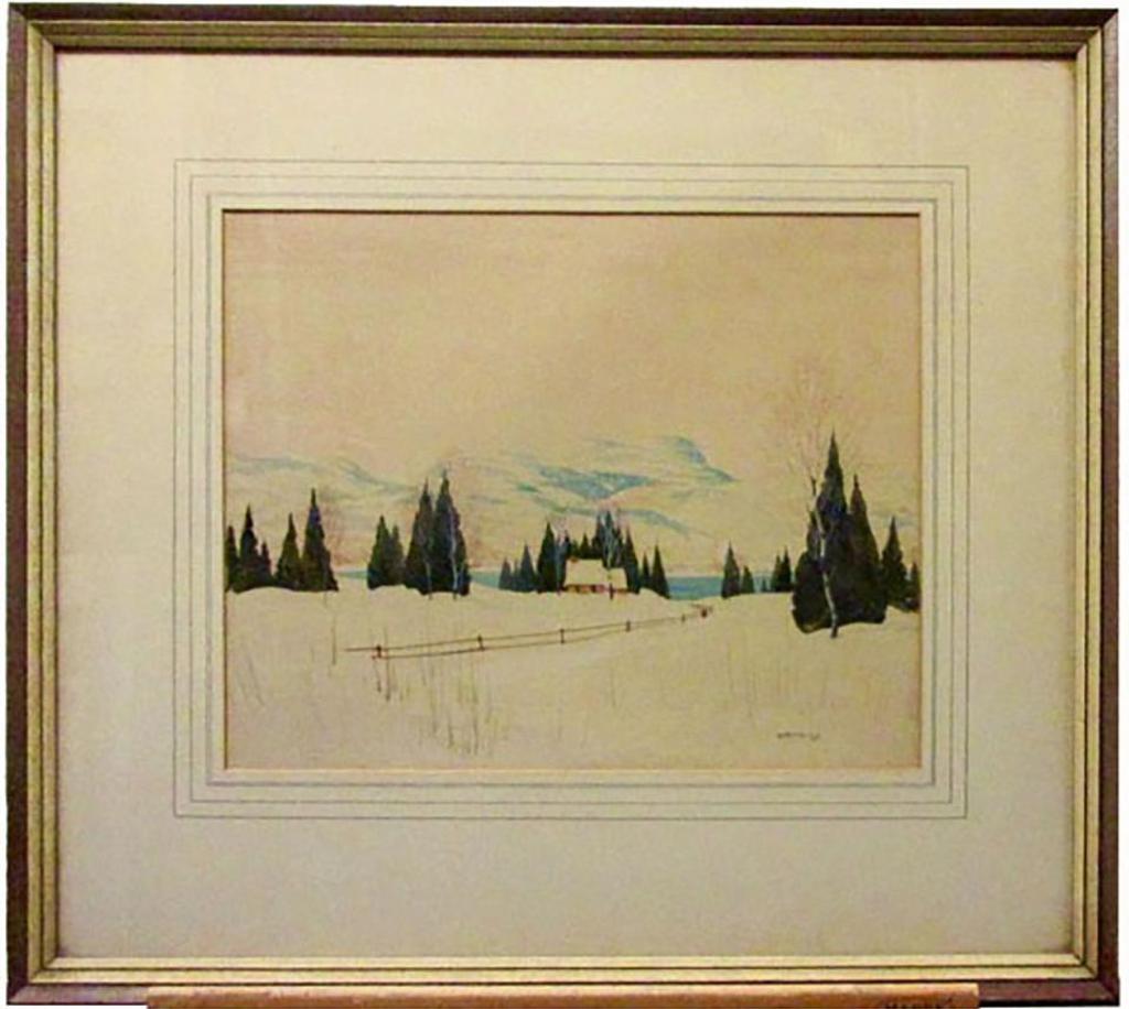 Graham Norble Norwell (1901-1967) - Winter In The Laurentians