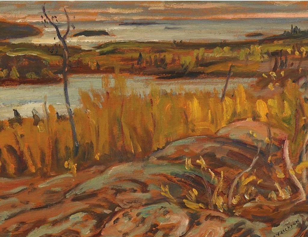 Alexander Young (A. Y.) Jackson (1882-1974) - Autumn, North Country, Sept. 25, 1957