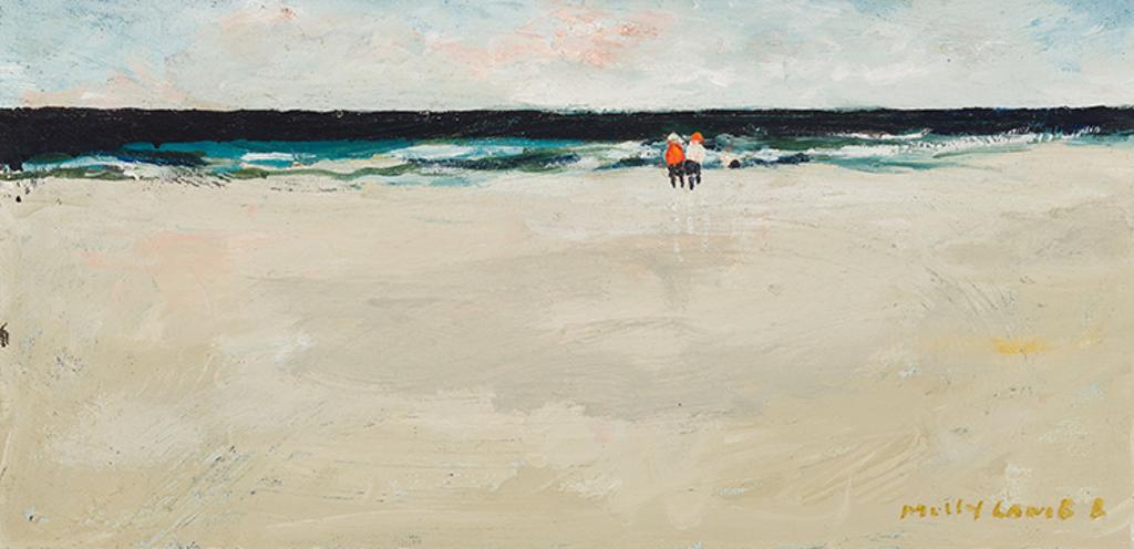 Molly Joan Lamb Bobak (1922-2014) - Beach Scene