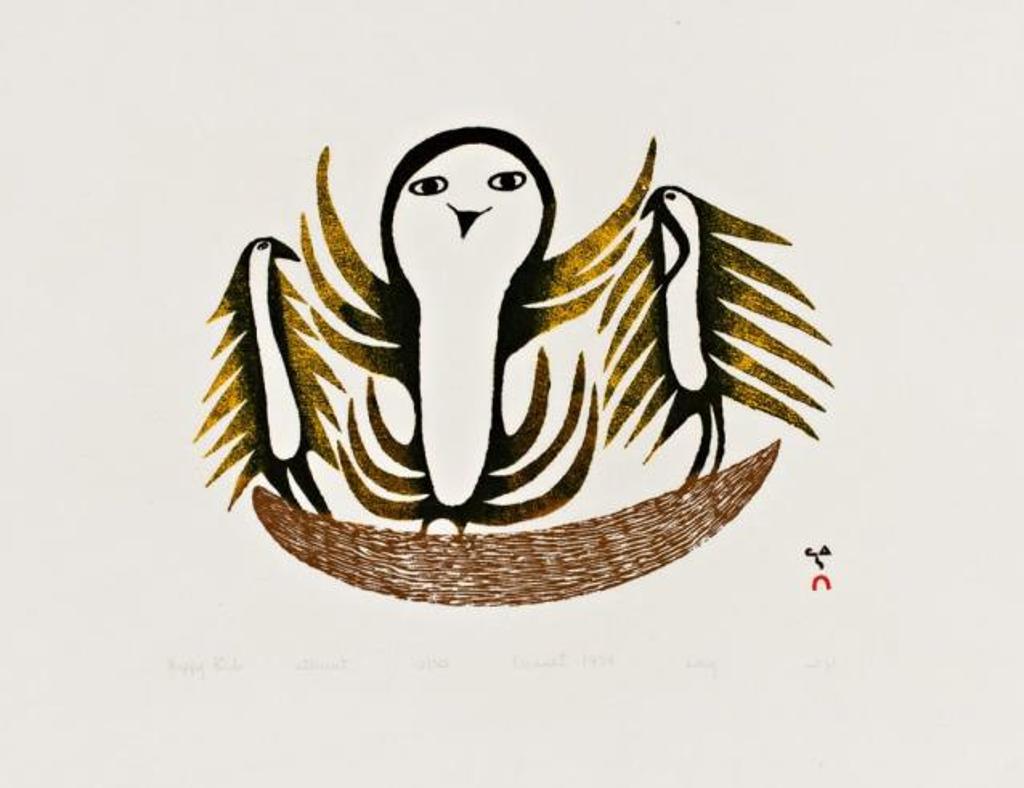 Lucy Qinnuayuak (1915-1982) - Untitled