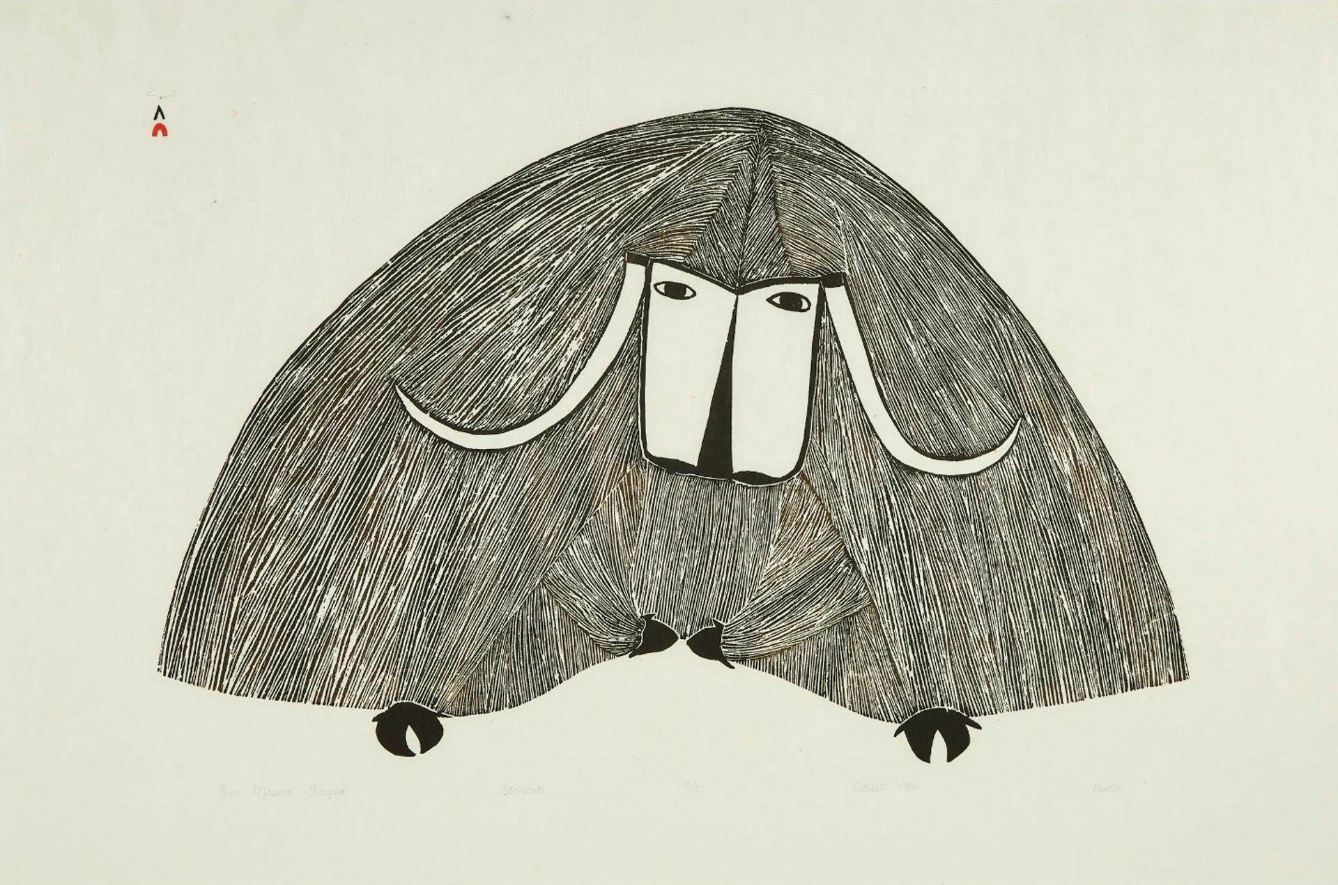 Pudlo Pudlat (1916-1992) - Our Massive Friend, 1984