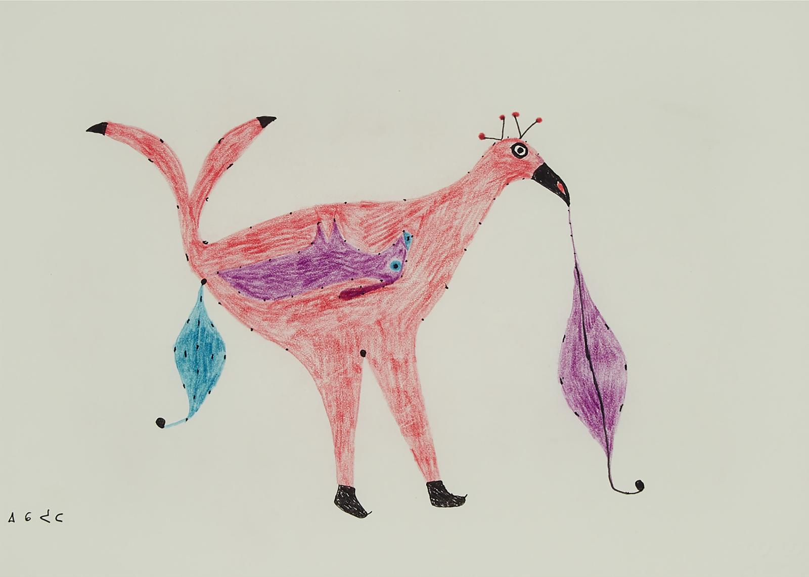 Ikayukta Tunnillie (1911-1980) - Two Works - Untitled