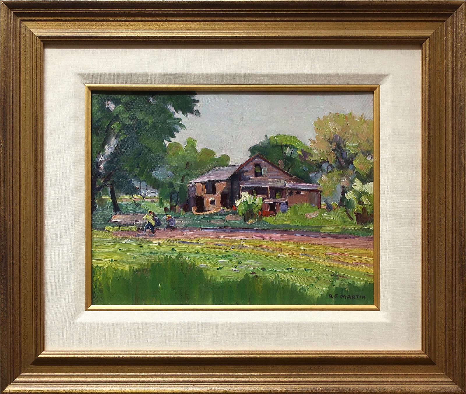 Bernice Fenwick Martin (1902-1999) - Market Gardens Of Springtime (Lambton, Ont.)