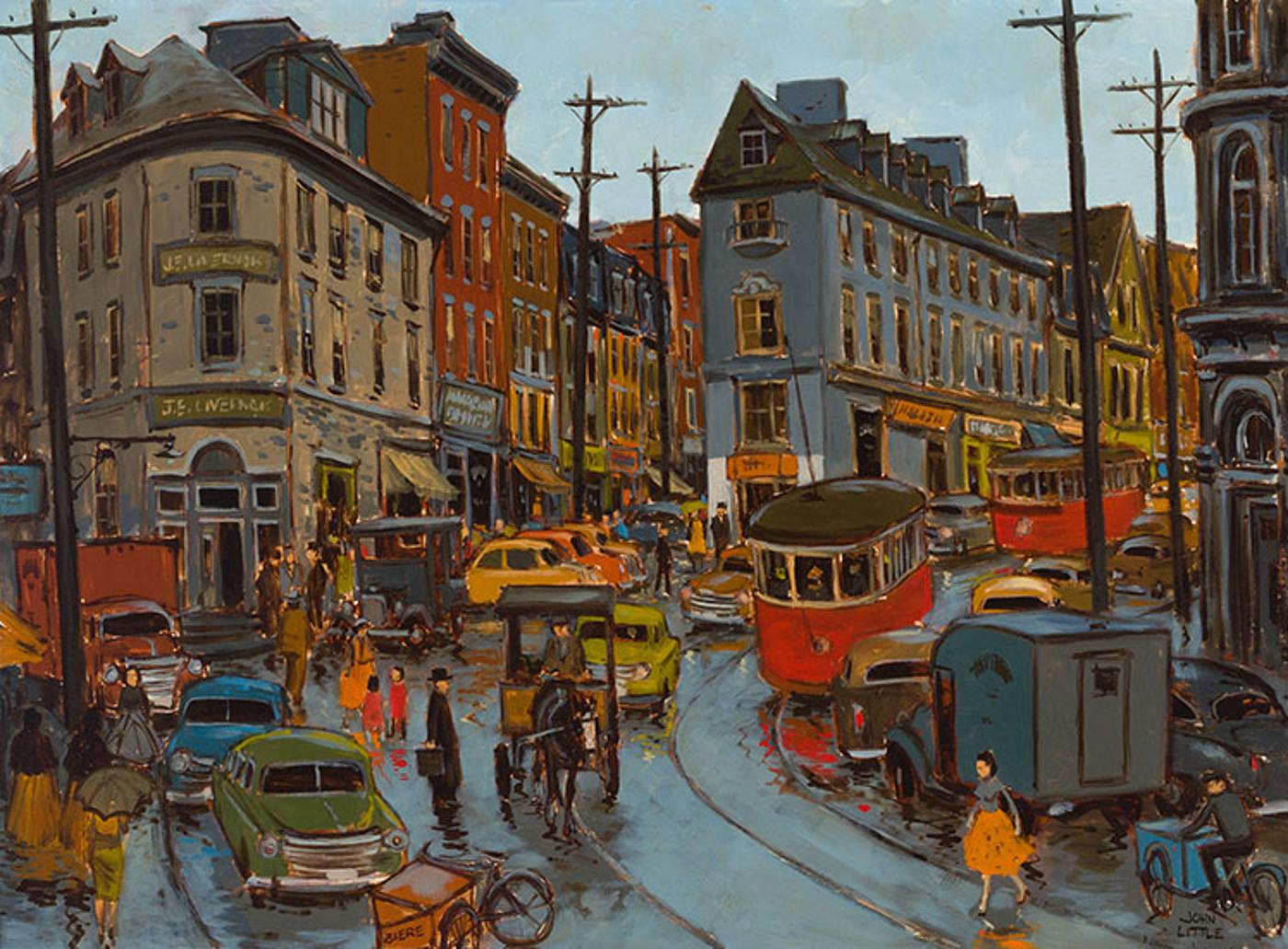 John Geoffrey Caruthers Little (1928-2024) - Rue Fabrique, Québec
