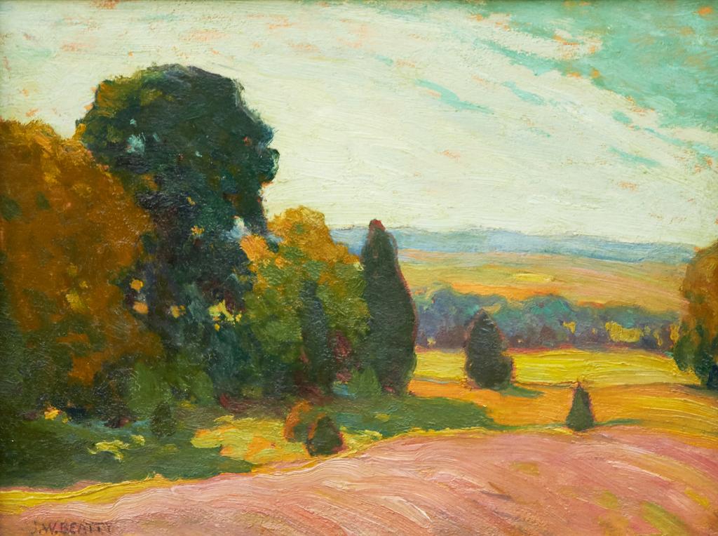 John William (J.W.) Beatty (1869-1941) - Summer Landscape