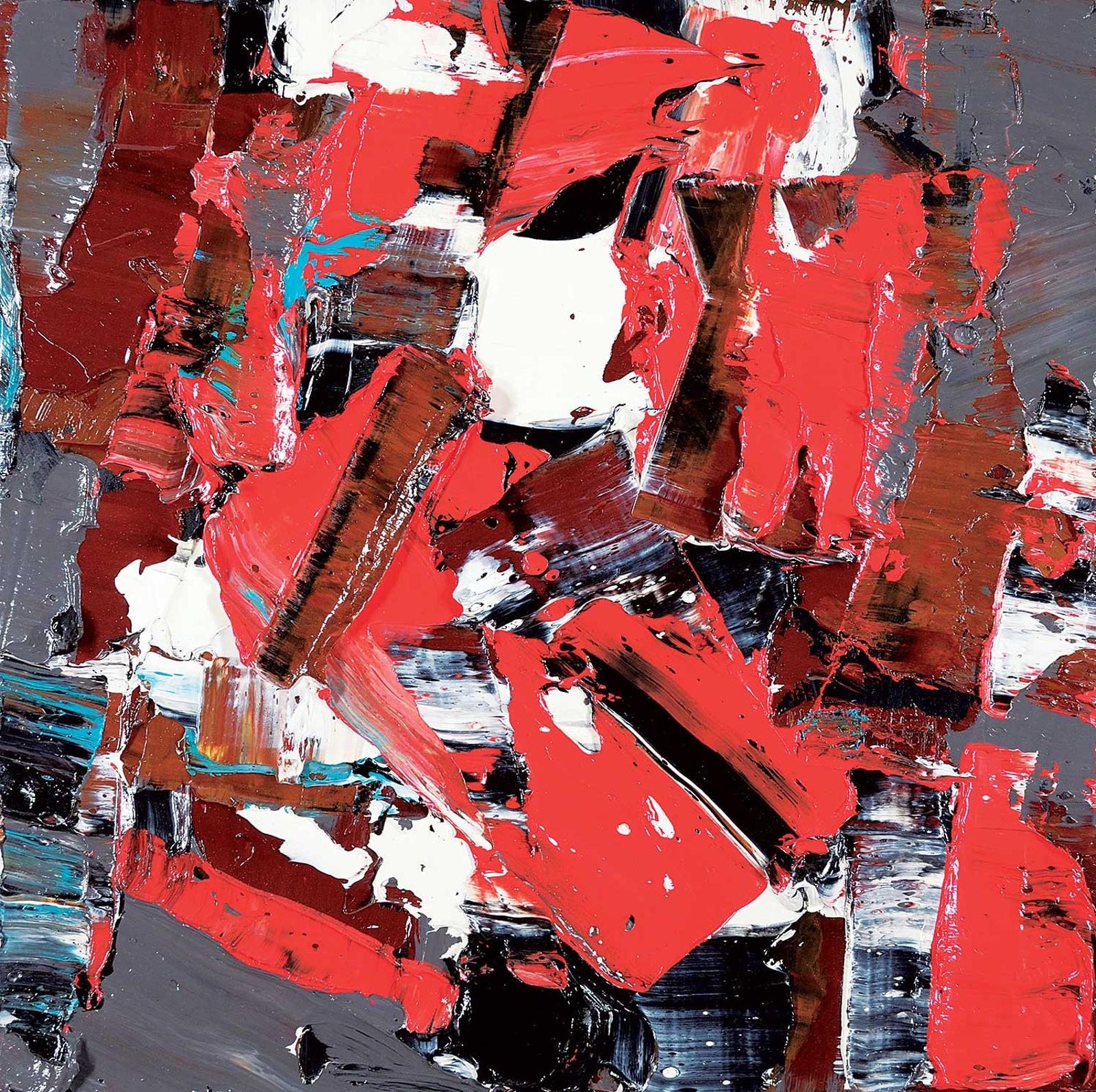 Chris S. Flodberg - Bold Composition, Brown, Red and Black