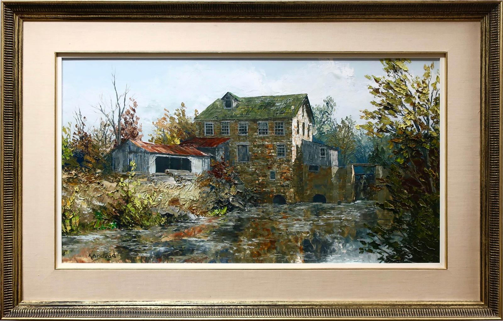 James Lorimer Keirstead (1932-2020) - Mill At Perth
