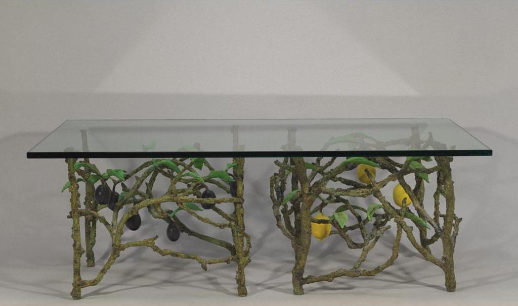 Victor Cicansky (1935) - A Table Depicting Lemons And Plums