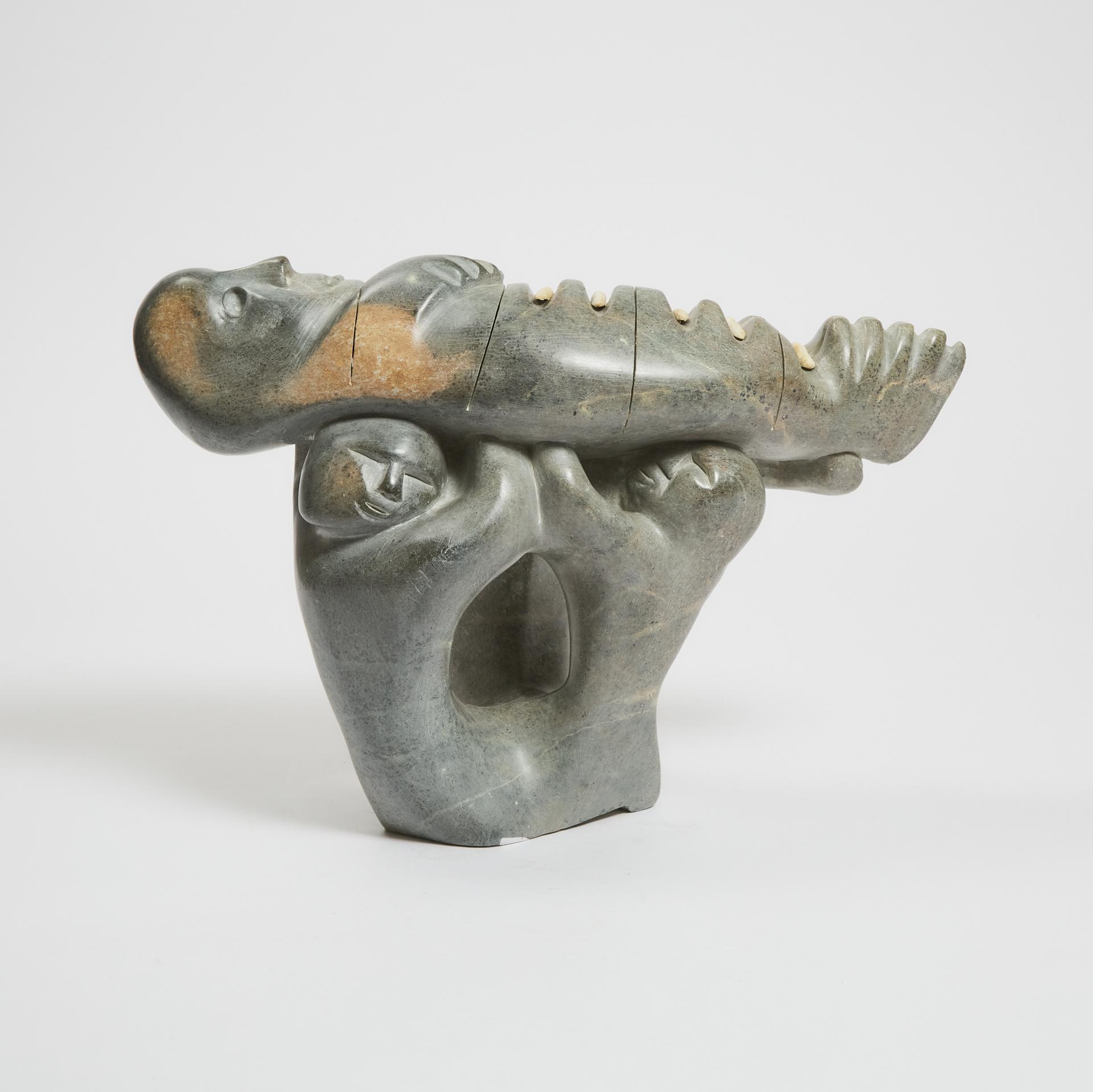 Abraham Apakark Anghik (1951) - Sedna Becoming The Creatures Of The Sea