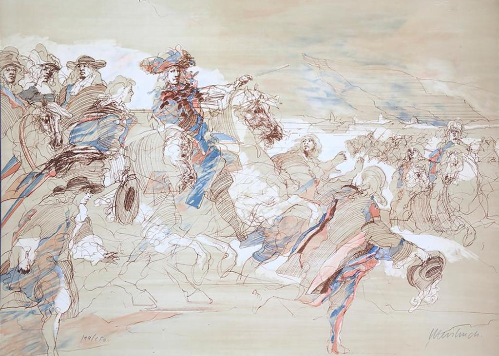 Claude Weisbuch (1927-2014) - La prise de Tournai (The Taking of Tournai)