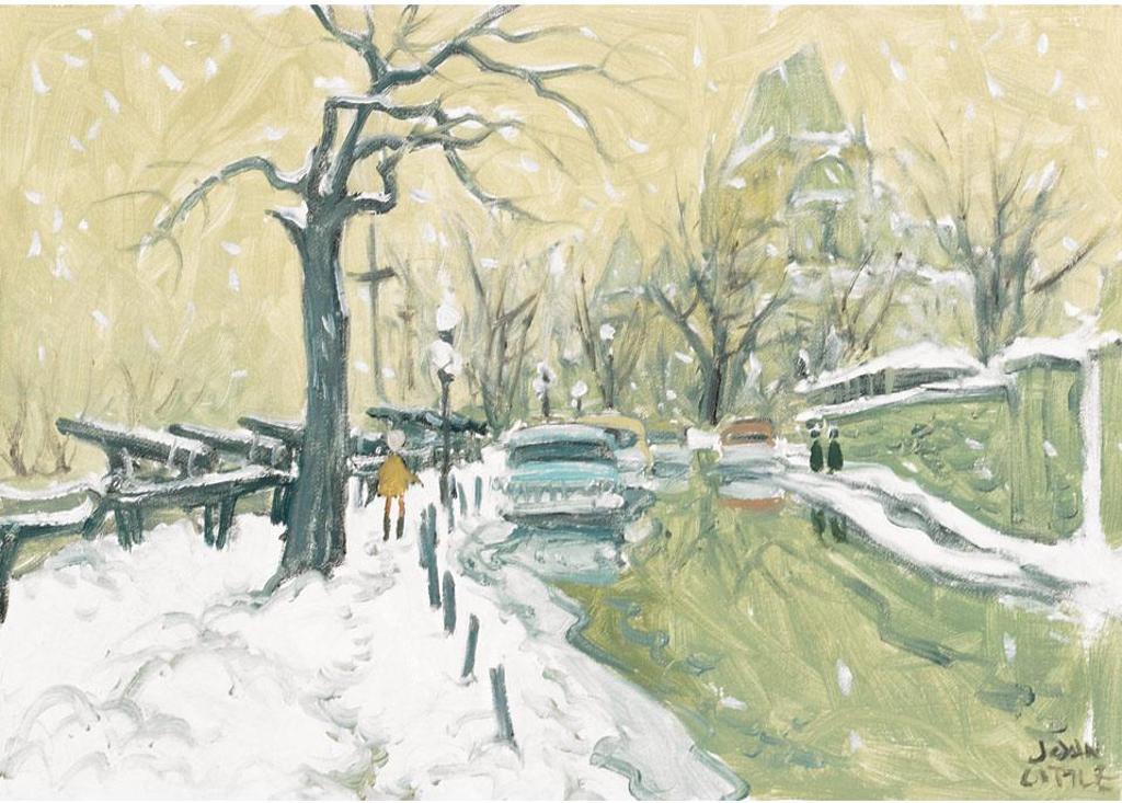 John Geoffrey Caruthers Little (1928-2024) - Chateau Frontenac, Quebec