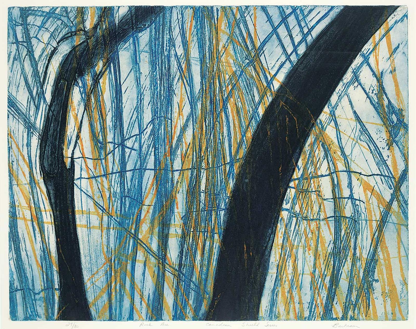 Edward John (Ted) Bartram (1938-2019) - Rock Arc, Canadian Shield Series  #29/30