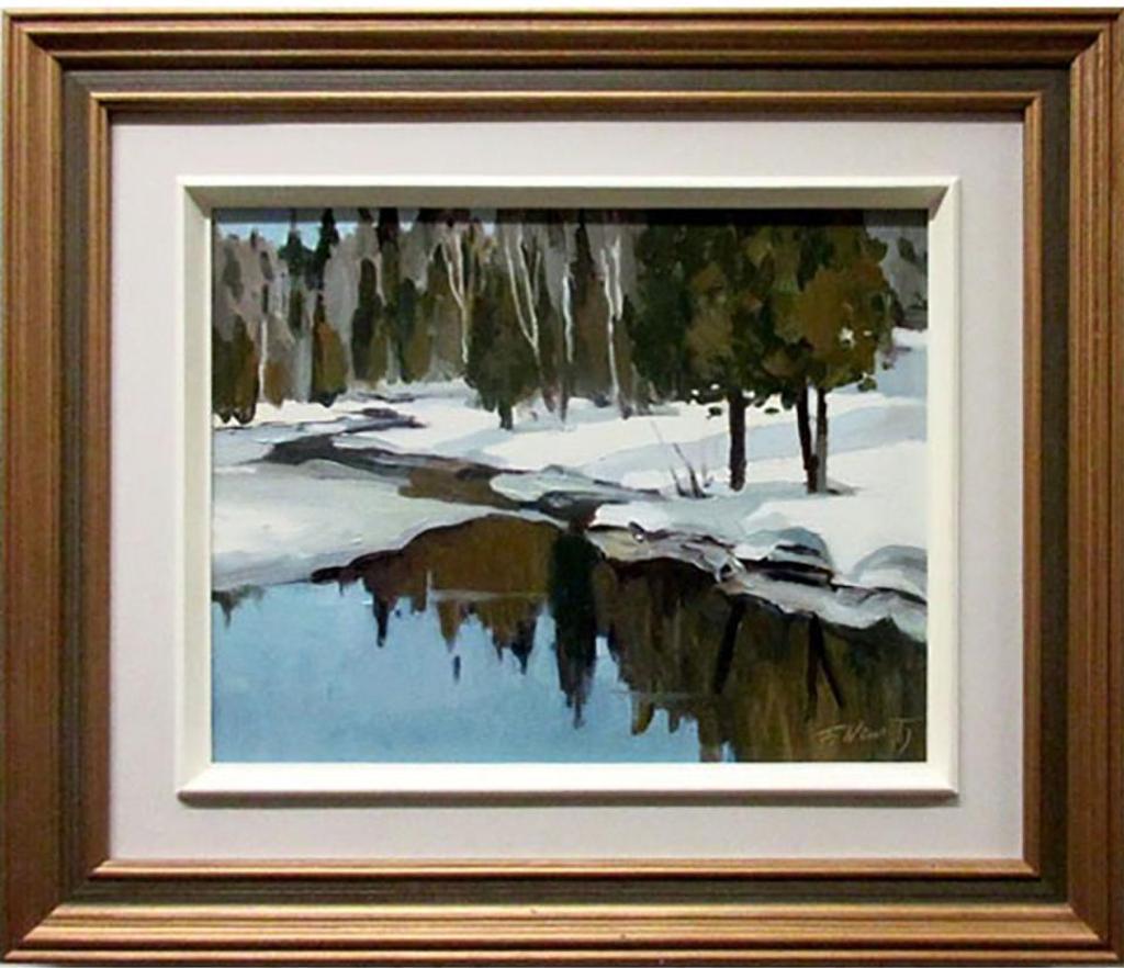 Frank Nemeth (1919-2000) - Early Spring In St. Sauveur