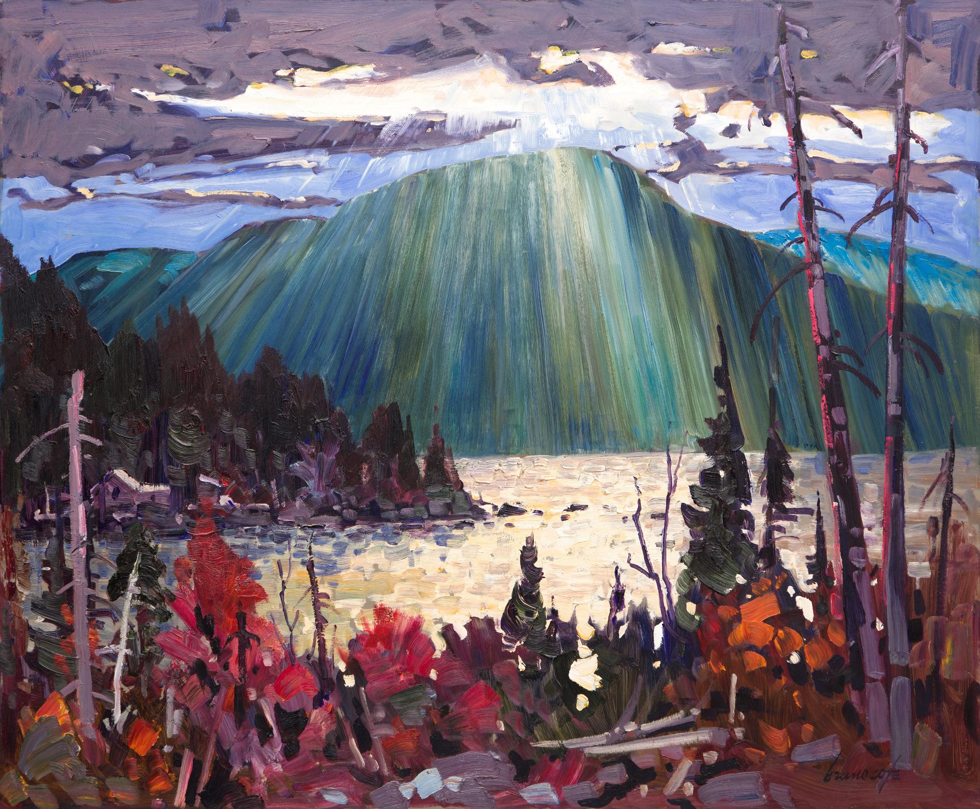 Bruno Cote (1940-2010) - Grande lumière sur la Baie, n. d.
