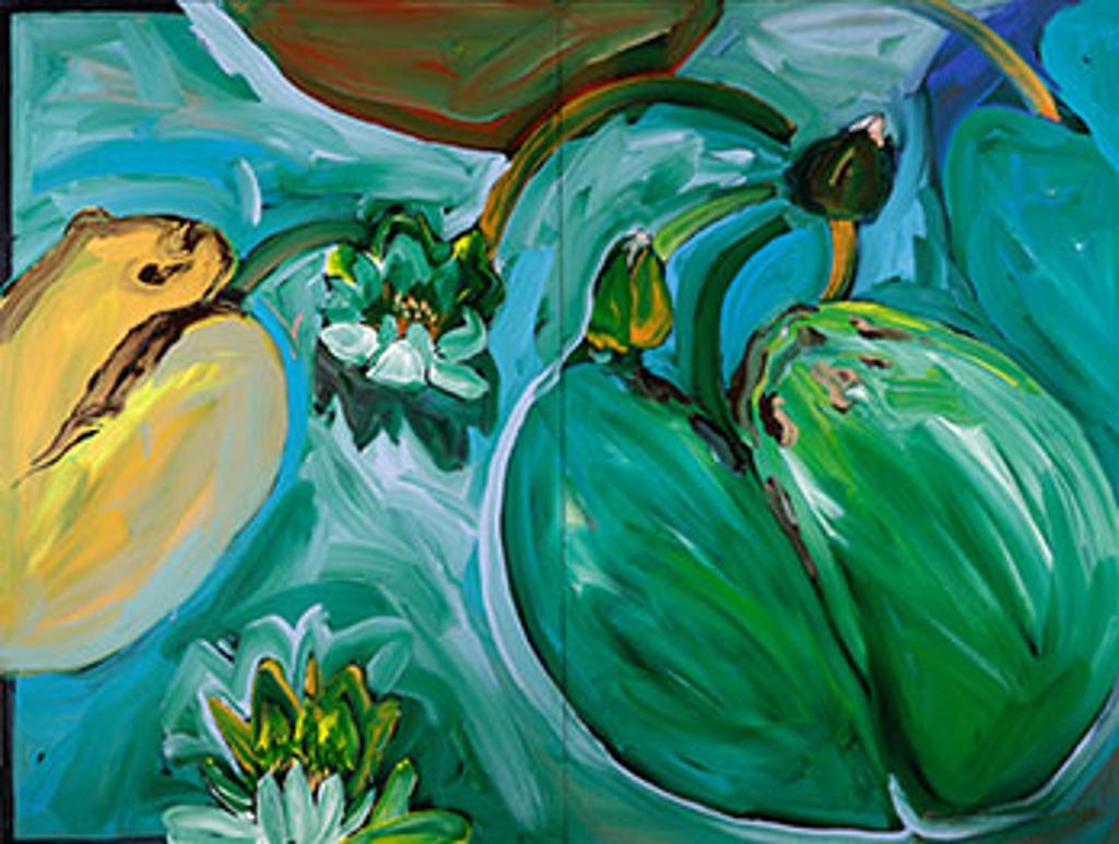 Leslie Donald Poole (1942) - Yellow Lily (03829/A85-117)