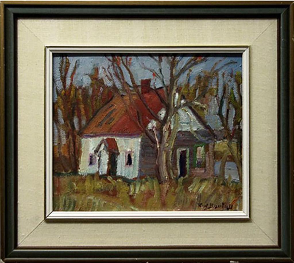 Ralph Wallace Burton (1905-1983) - An Old Landmark Near Twin Elm, Richmond Road, Ont.