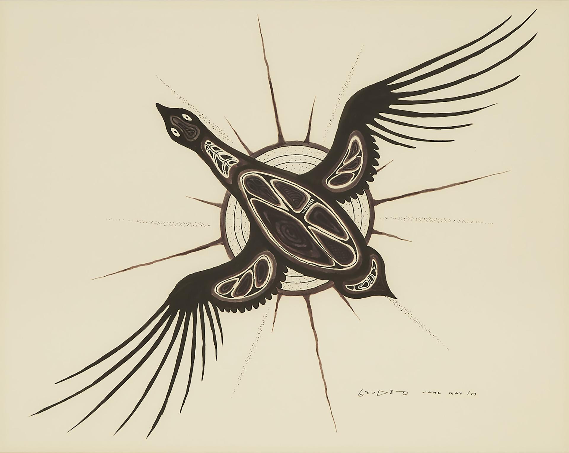 Carl Ray (1942-1978) - Snow Goose, 1973