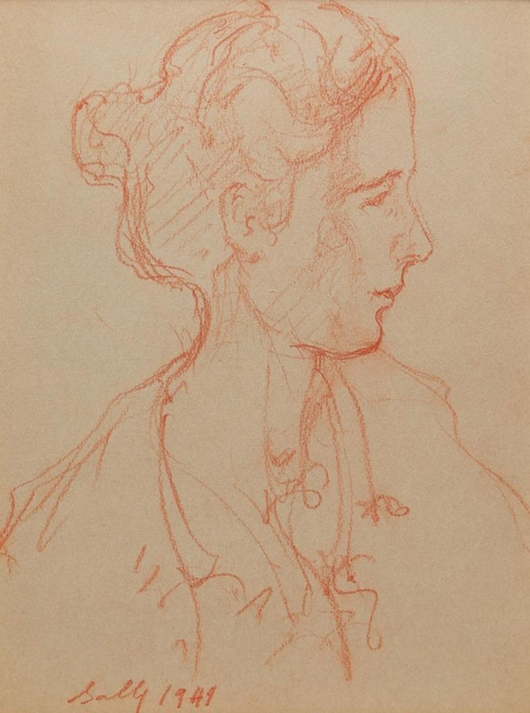 Manly Edward MacDonald (1889-1971) - Sally (Portrait of the Artist's Daughter)