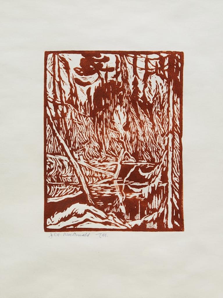 James Edward Hervey (J.E.H.) MacDonald (1873-1932) - Untitled (Beaver Pond, Algoma)
