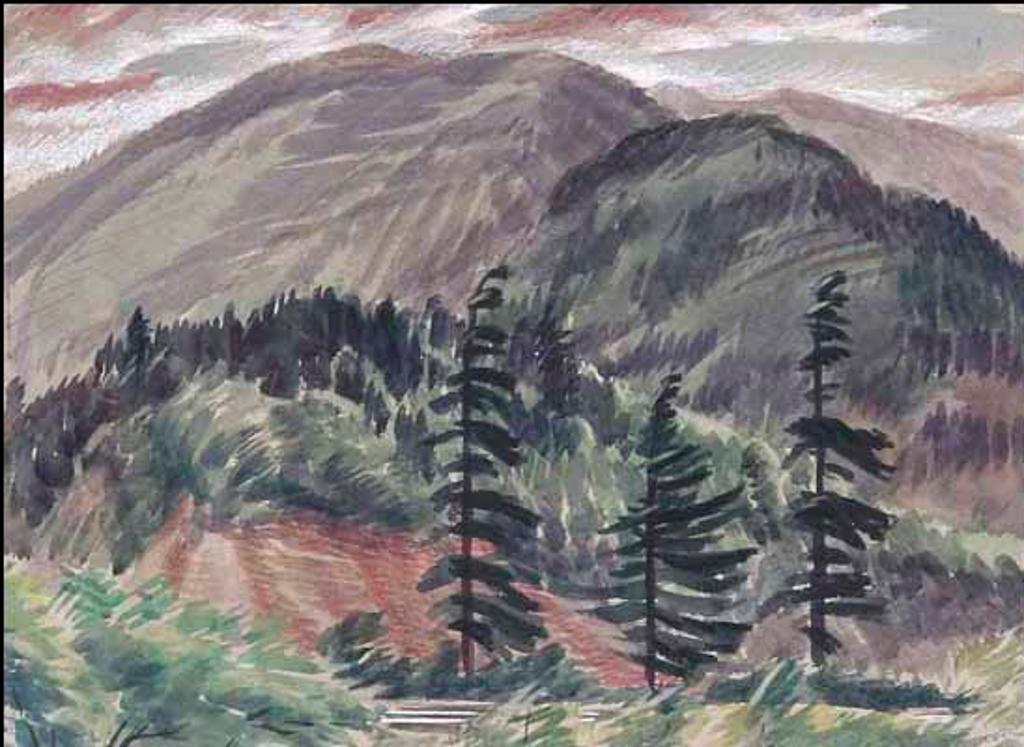 John Ensor (1905-1995) - C.P. Railway Line, Fraser Valley (01788/2013-204)