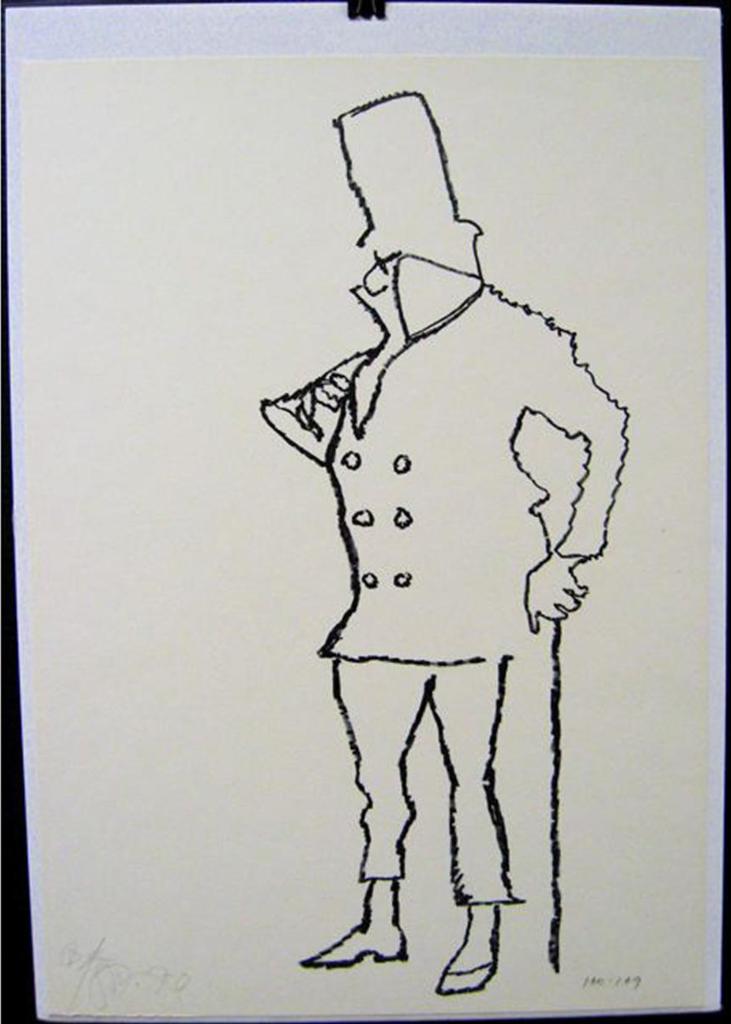 Harold Barling Town (1924-1990) - W.C. Fields (From The “Popster And Celebrities” Series)