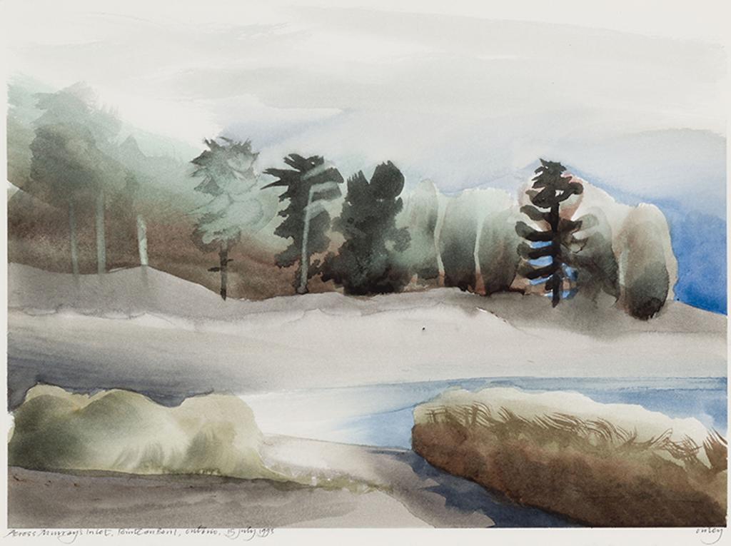 Toni (Norman) Onley (1928-2004) - Across Murray's Inlet, Pointe Au Baril, Ontario
