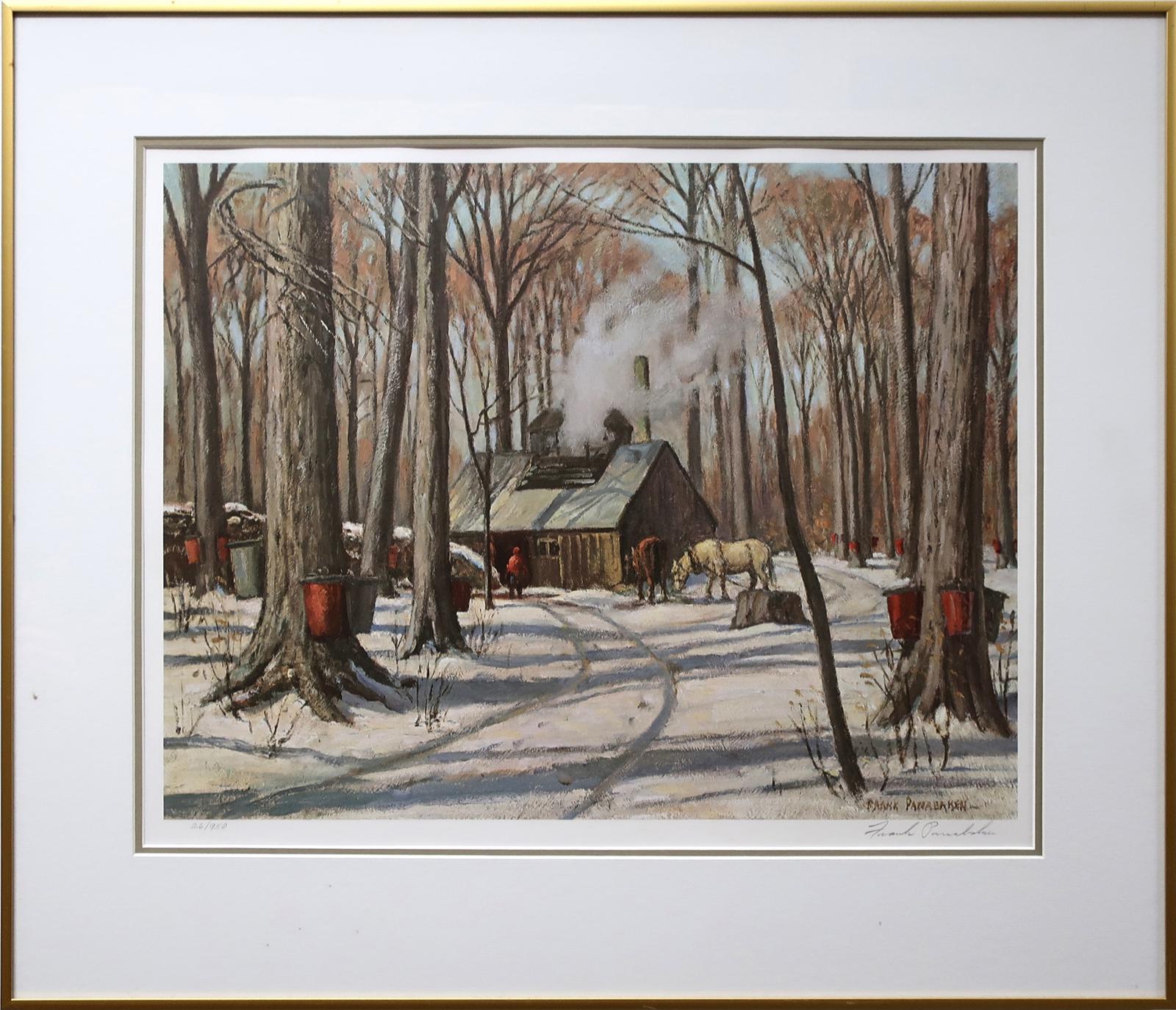 Frank Shirley Panabaker (1904-1992) - Maple Sugaring