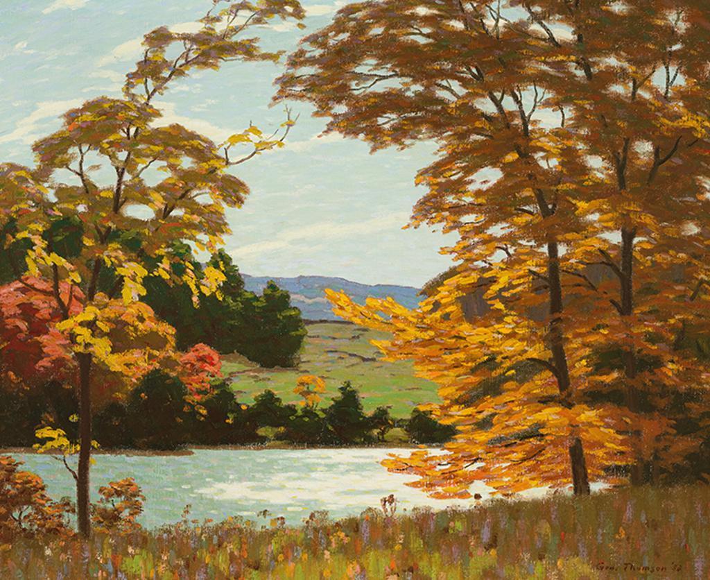 George Albert Thomson (1868-1965) - Sunshine on Field and Stream