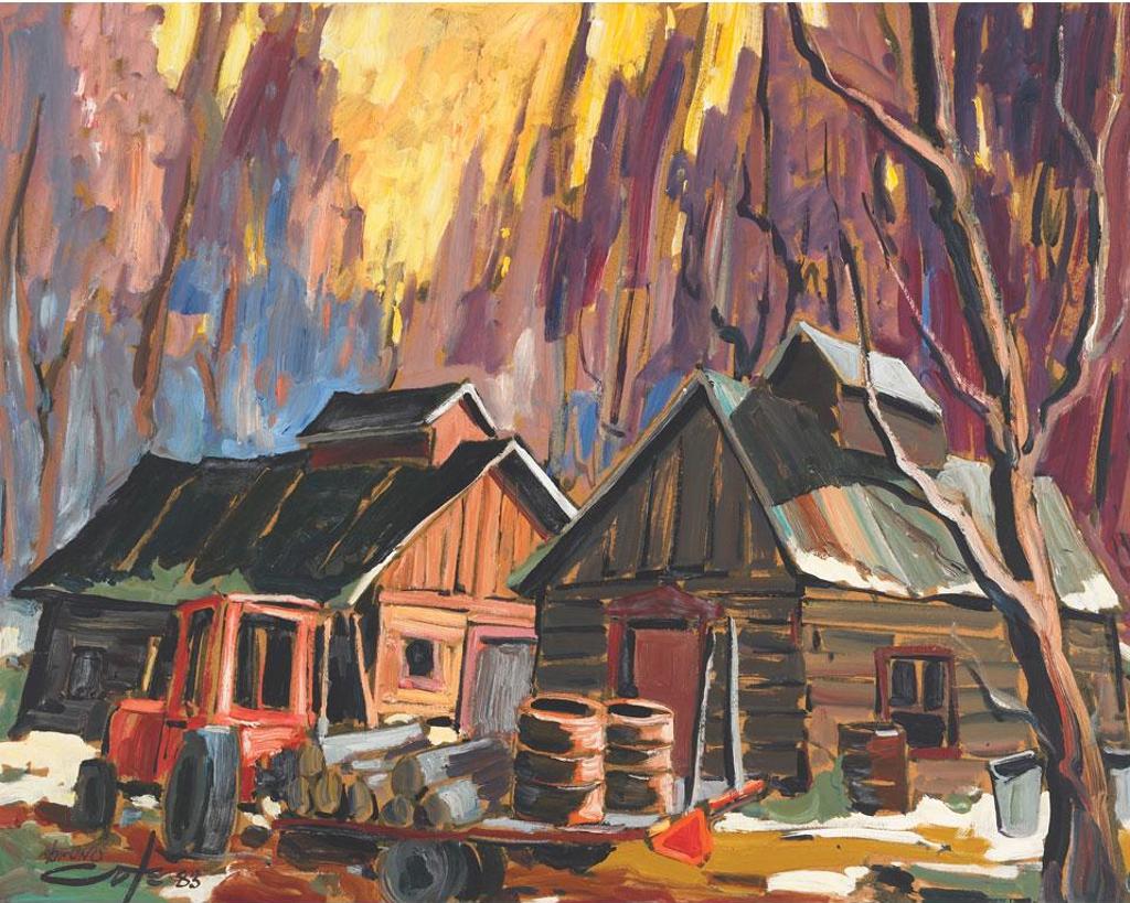 Bruno Cote (1940-2010) - Cabane A Sucre, Baie St. Paul