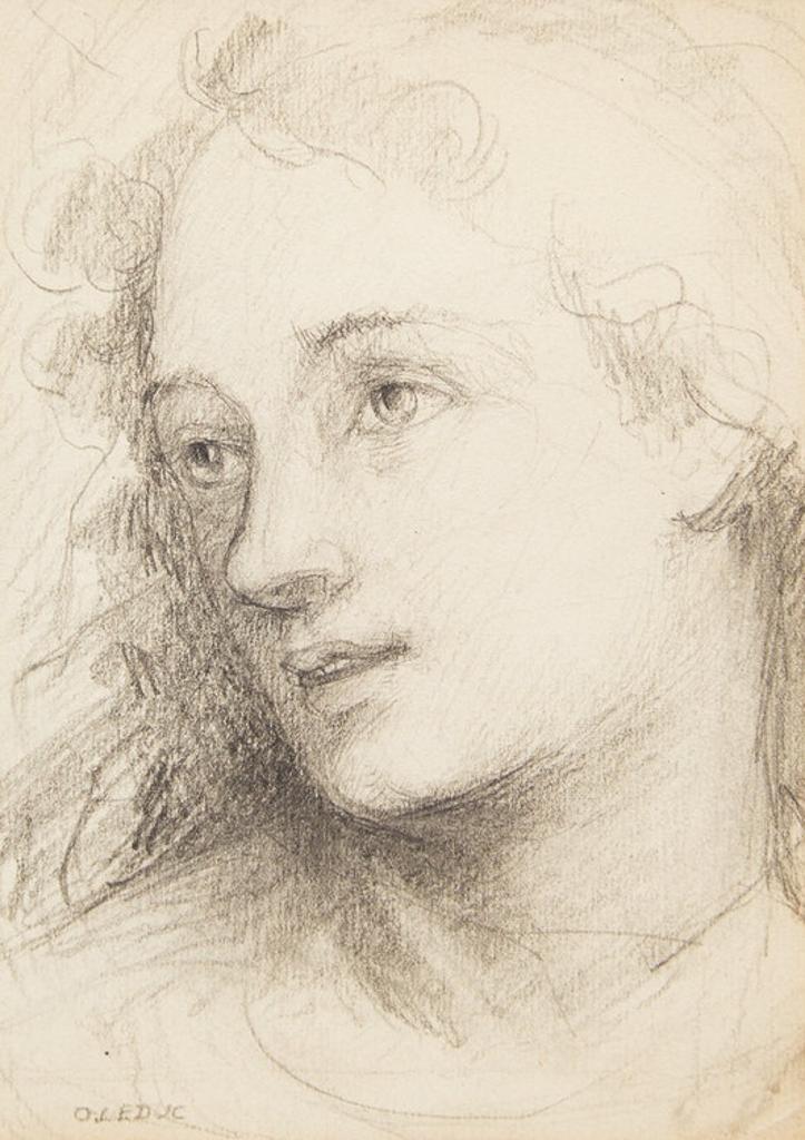 Ozias Leduc (1864-1955) - Portrait of a Woman