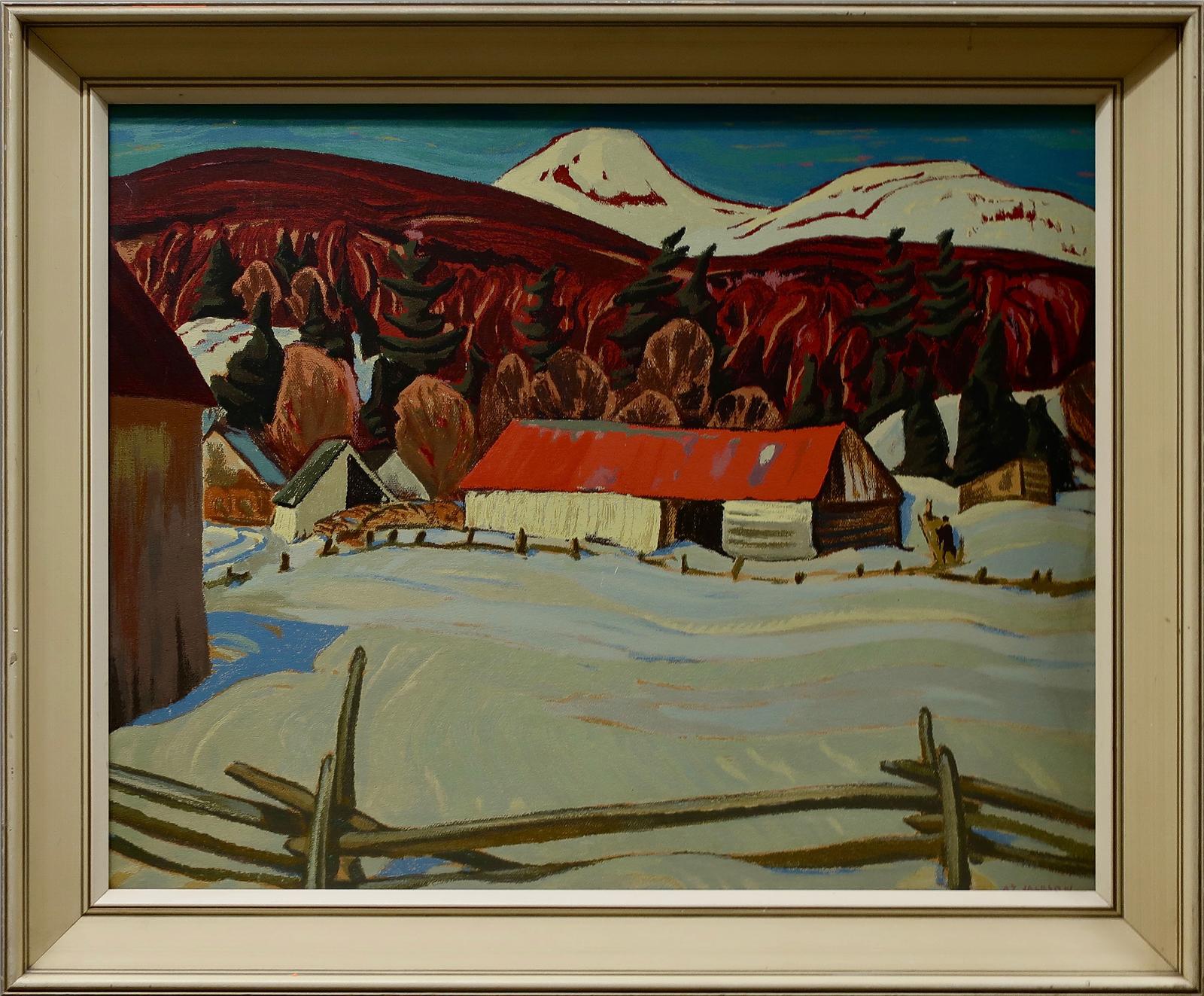 Alexander Young (A. Y.) Jackson (1882-1974) - Red Barn