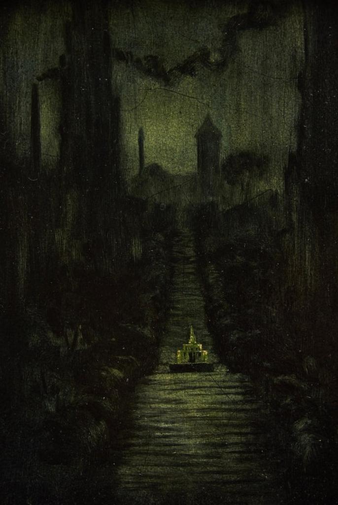 Douglas Walker (1958) - Untitled (Evening Landscape)