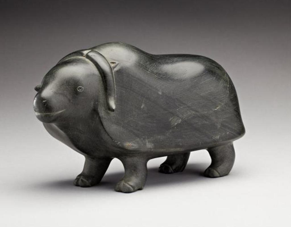 Mathew Aqigaaq (1940-2010) - Musk-ox, late 1970s or early 1980s
