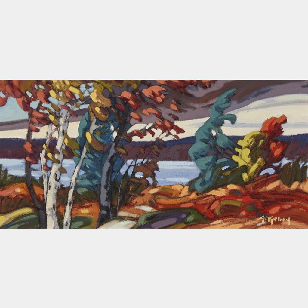 Gaston Rebry (1933-2007) - Vent Sur Le Lac