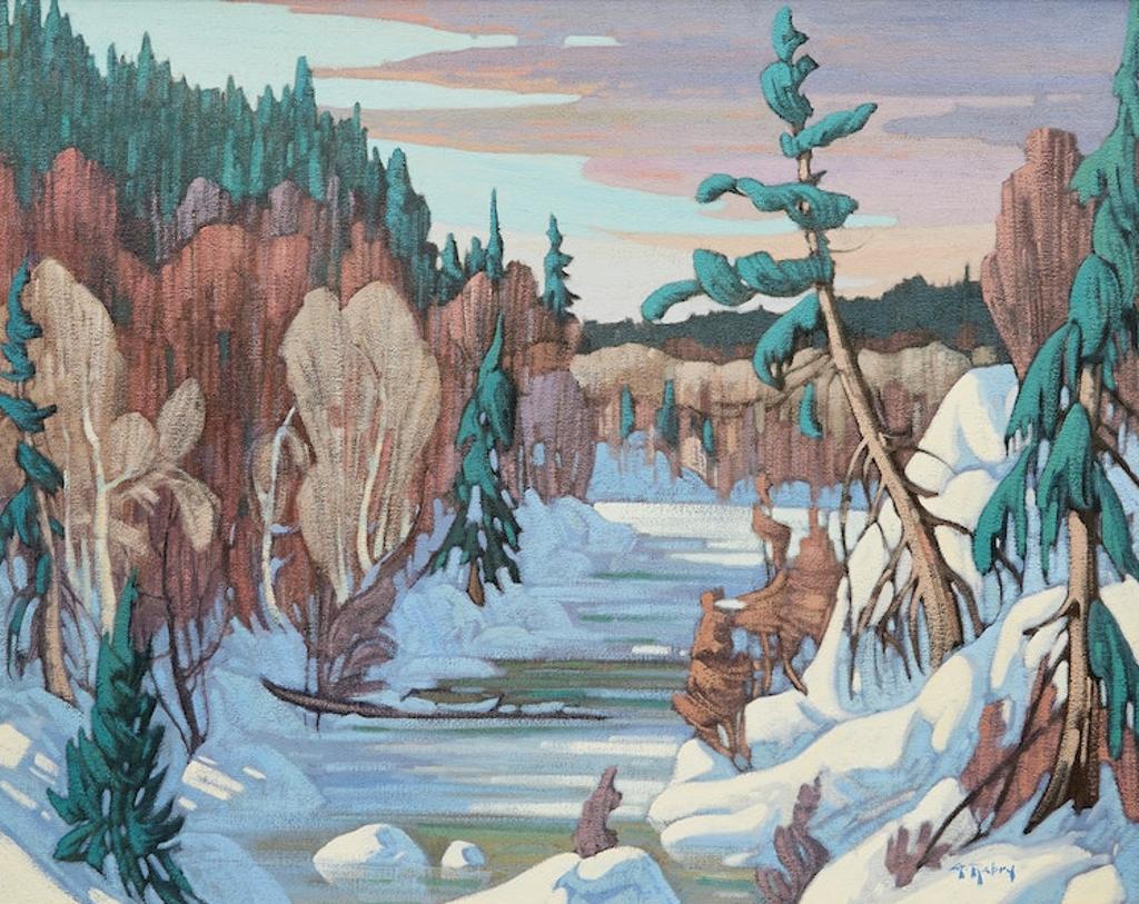 Gaston Rebry (1933-2007) - Soirée froide