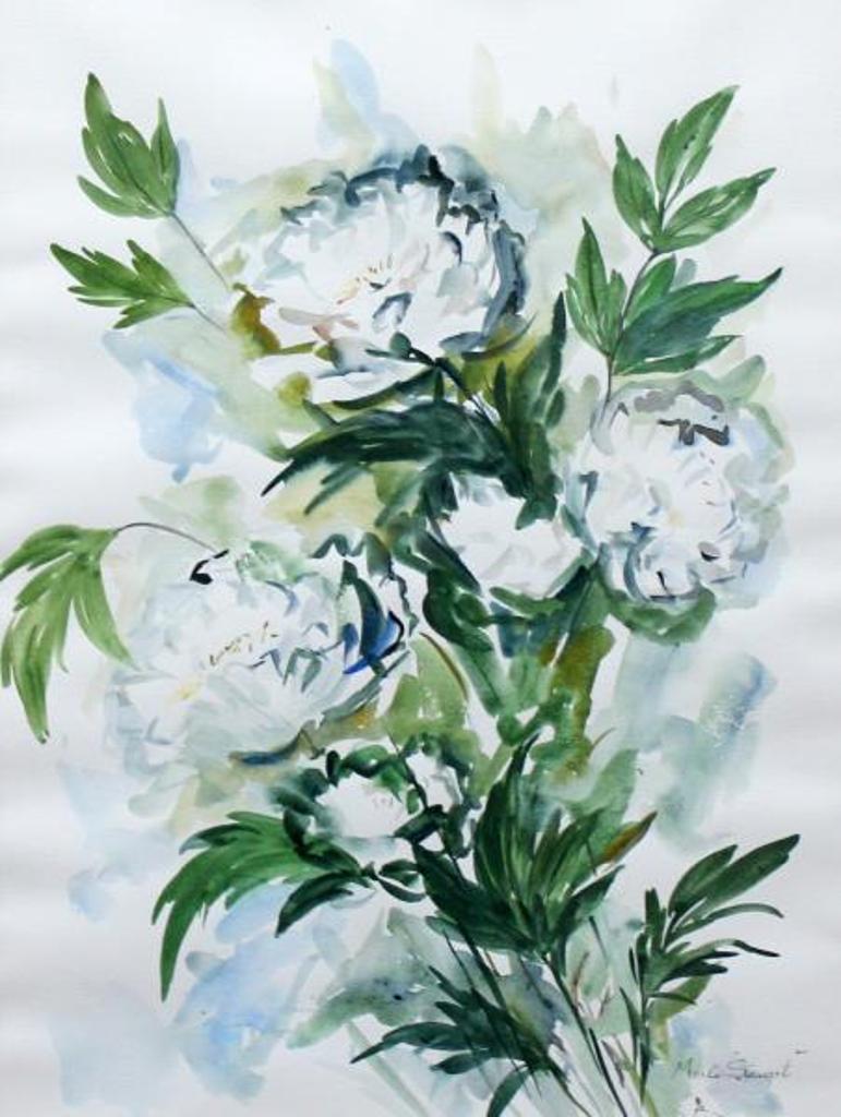 Merle Stewart McKee - White Peonies