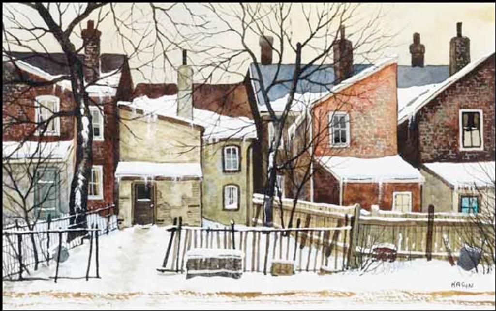 John Kasyn (1926-2008) - Back of McCaul Street