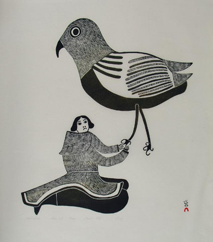 Lucy Qinnuayuak (1915-1982) - Untitled